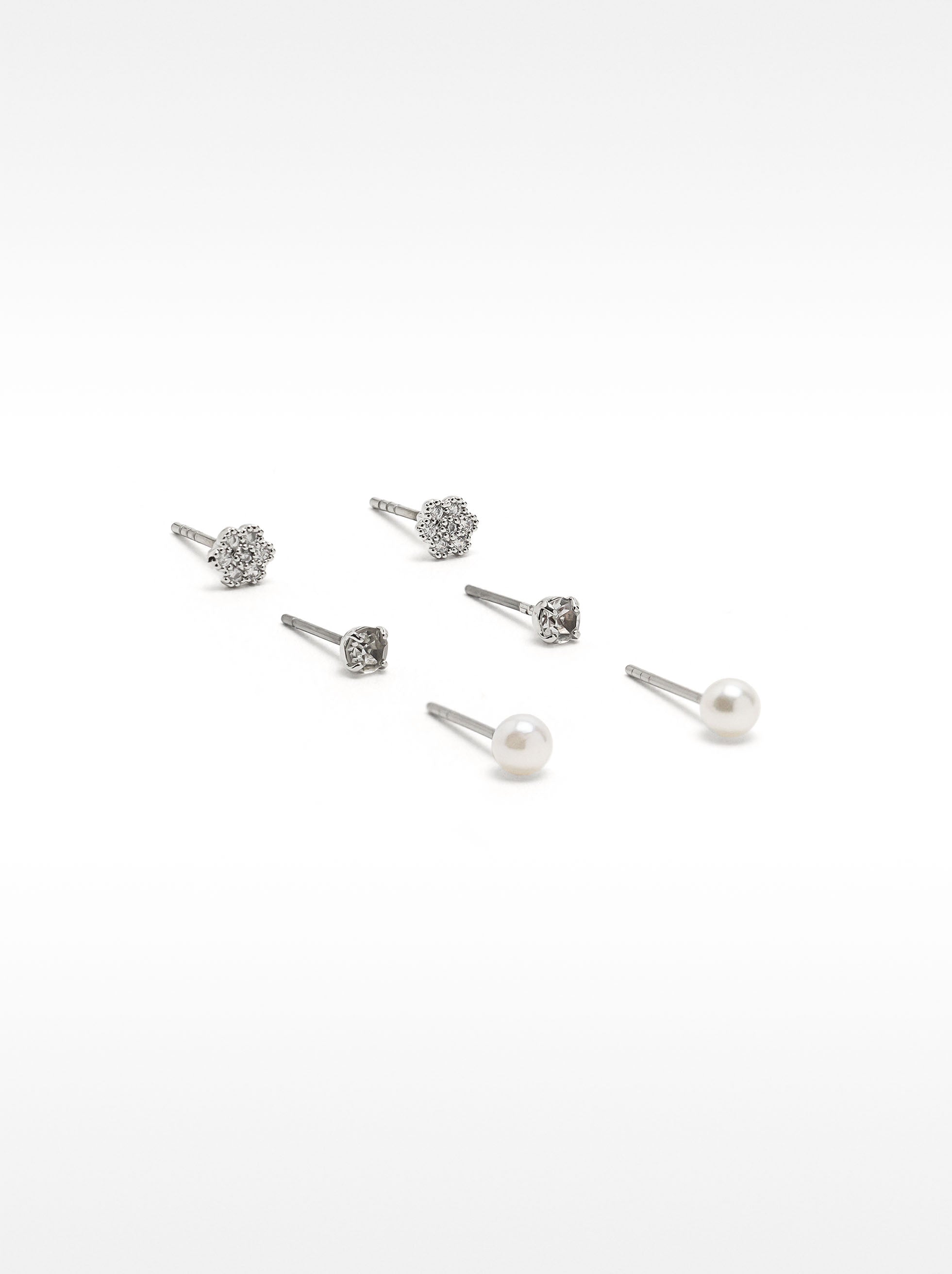Set De Pendientes Con Circonitas