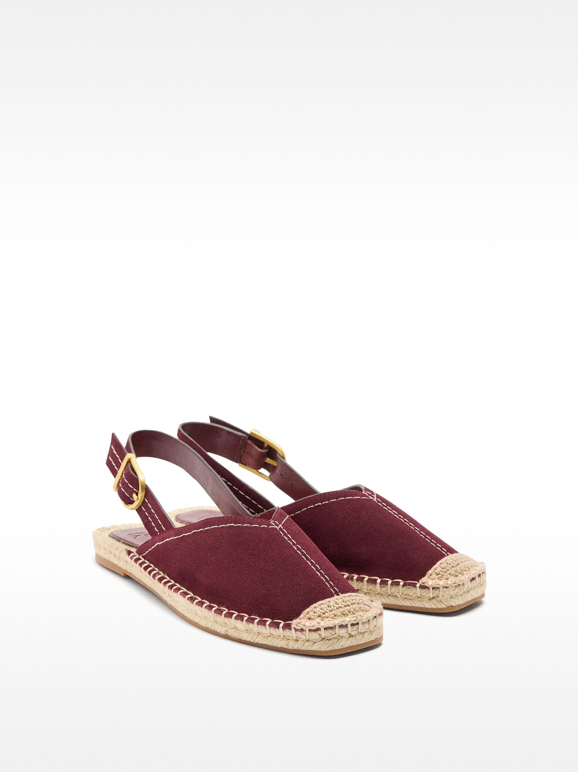 Alpargatas De Piel Hebilla