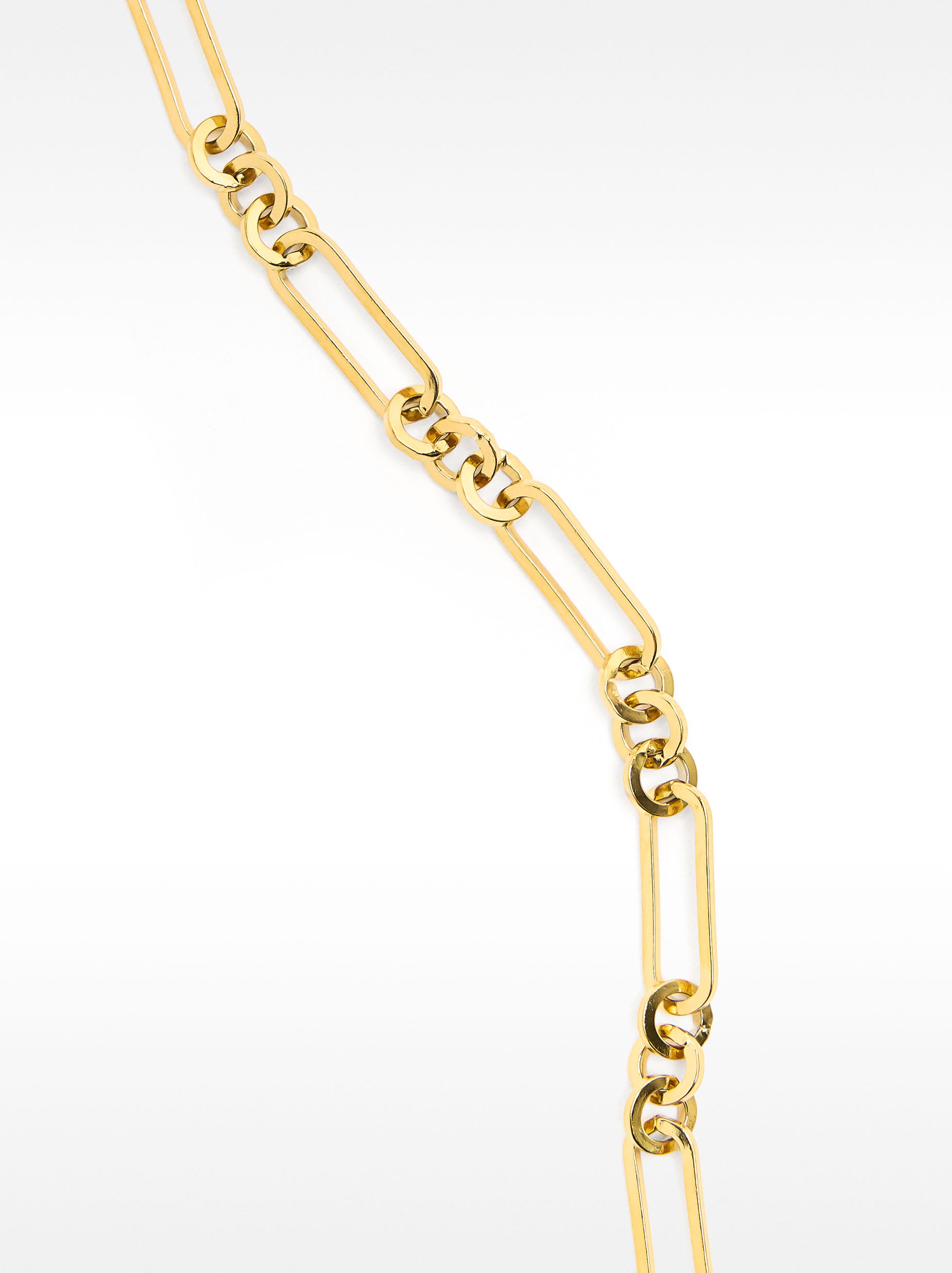 Collar Corto De Eslabones - Acero Inoxidable