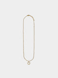 Collar De Eslabones Con Colgante De Acero Inoxidable