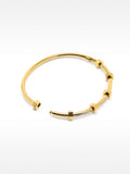 Pulsera Con Cristales - Acero Inoxidable