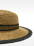 Sombrero Efecto Rafia