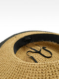 Sombrero Efecto Rafia