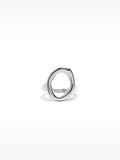 Anillo Aro Ovalado - Acero Inoxidable