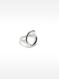 Anillo Aro Ovalado - Acero Inoxidable