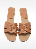 Sandalias Planas Cruzadas