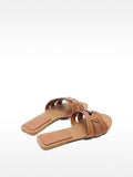 Sandalias Planas Cruzadas