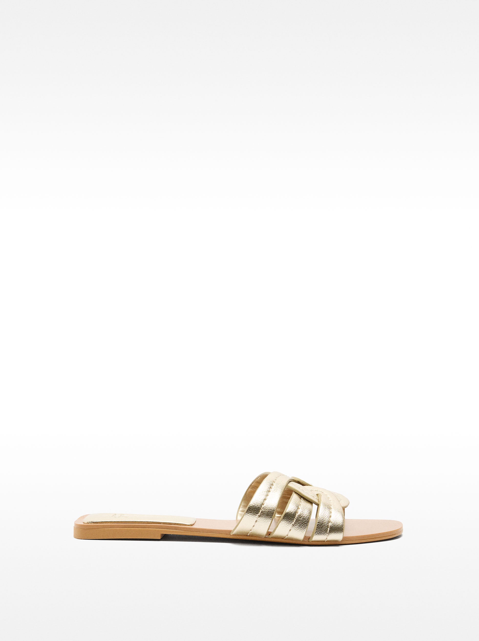 Sandalias Planas Cruzadas