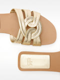 Sandalias Planas Cruzadas