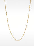 Collar Corto Con Perlas - Acero Inoxidable