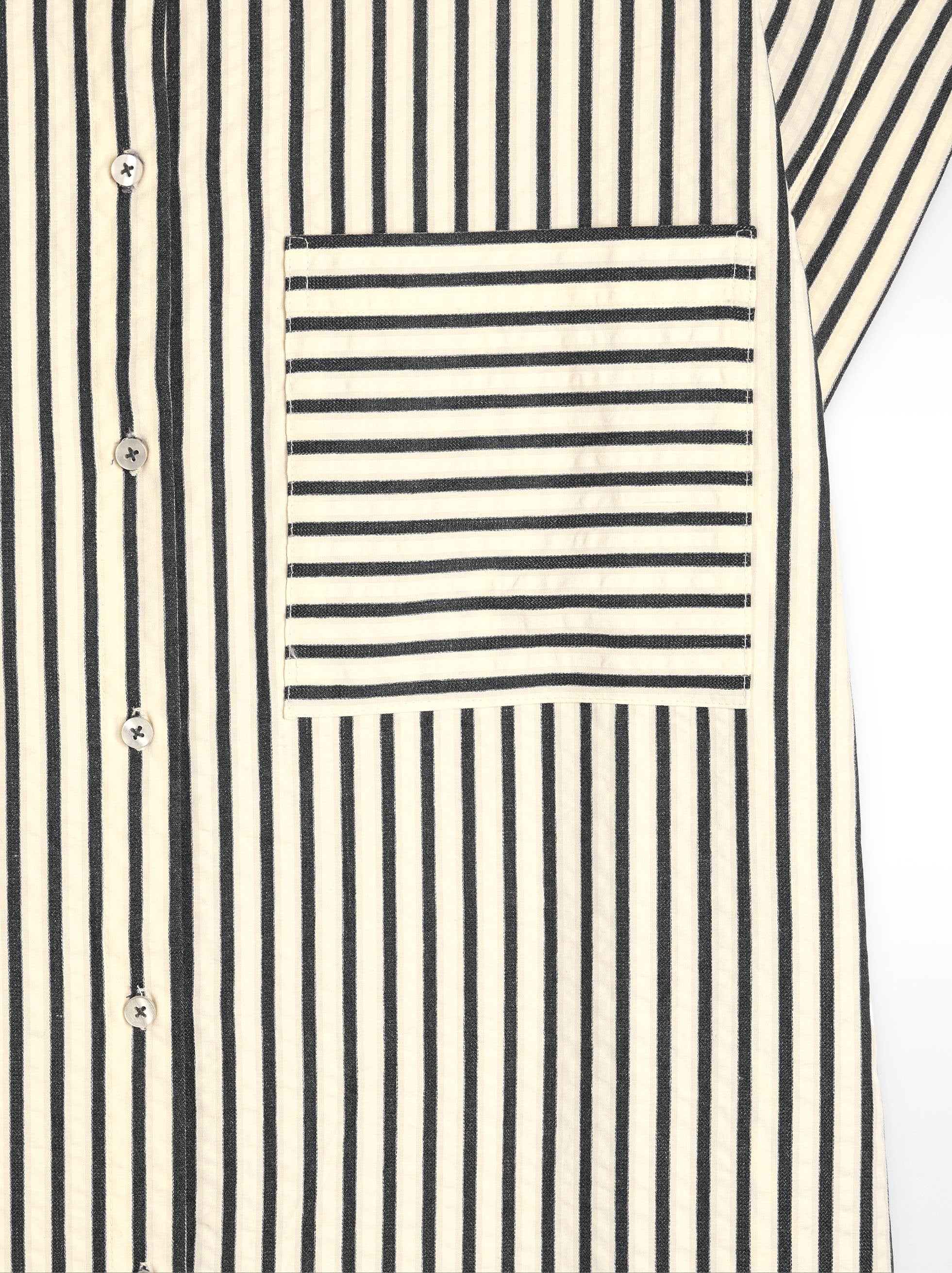 Vestido Camisero A Rayas