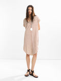 Vestido Camisero A Rayas