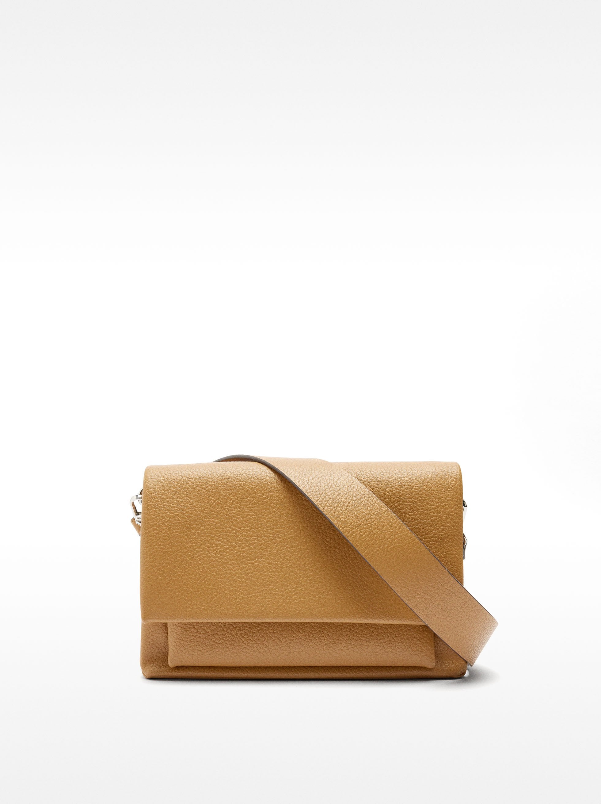 Bolso Bandolera Con Solapa