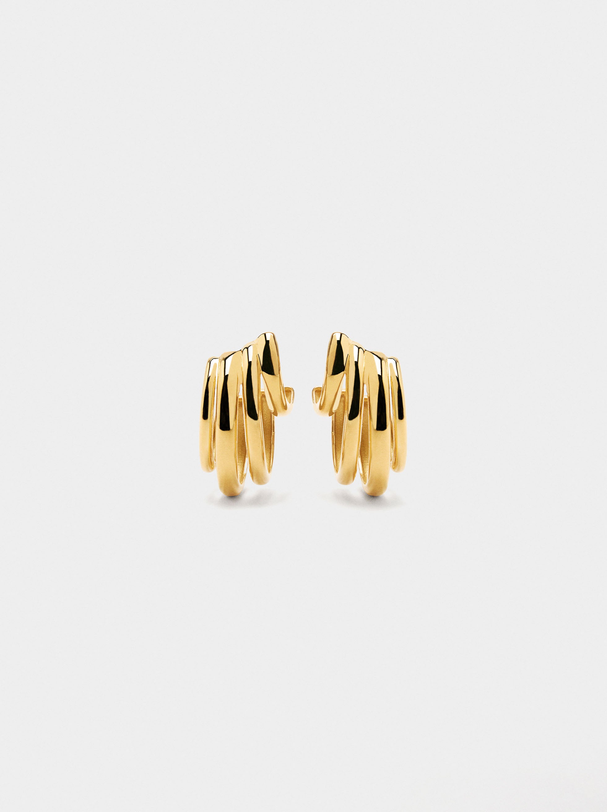 Aros Con Efecto Triple - Acero Inoxidable