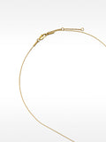 Collar Corto Con Cuarzo Verde – Acero Inoxidable