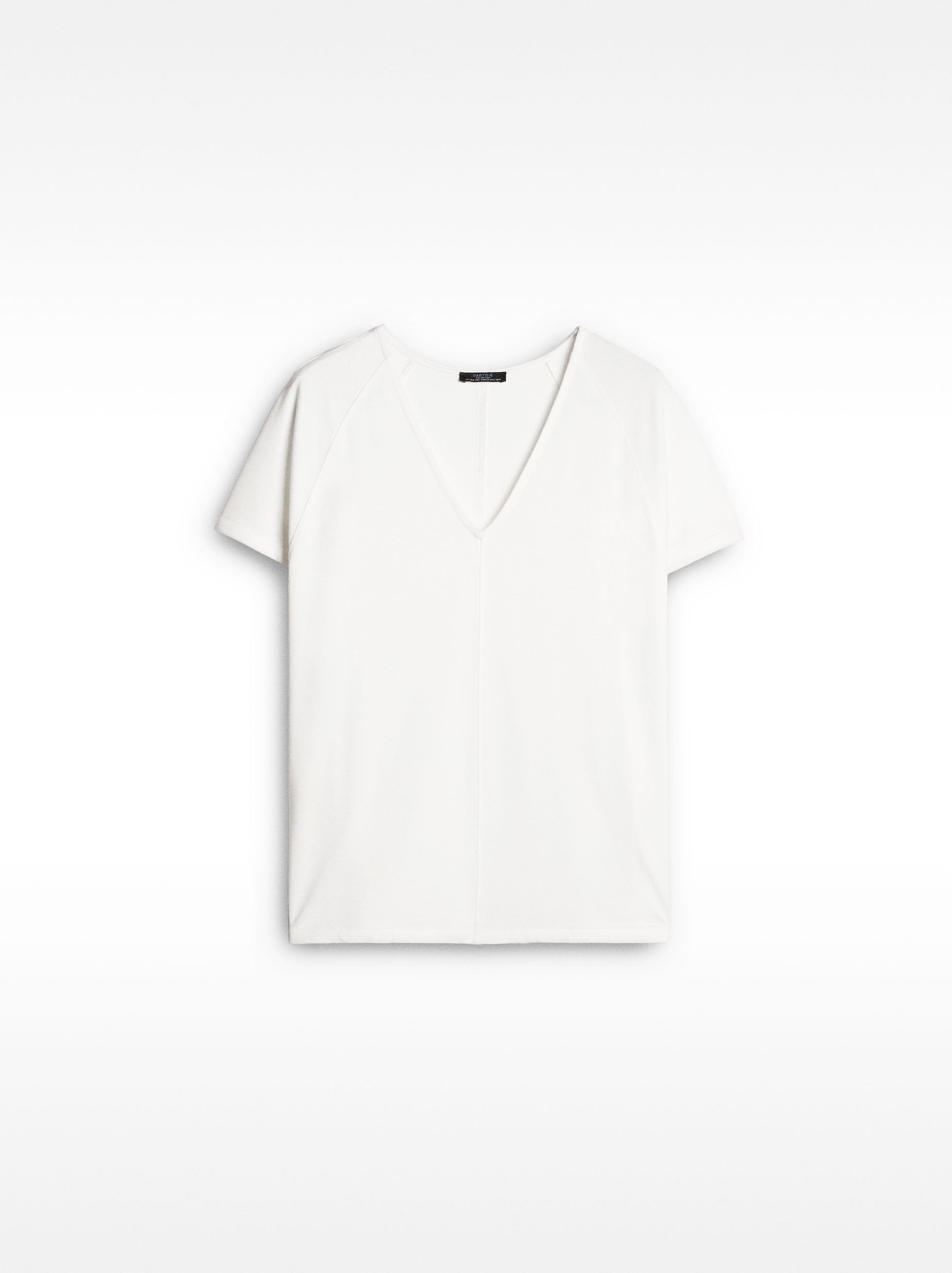 Camiseta Básica Cuello Pico