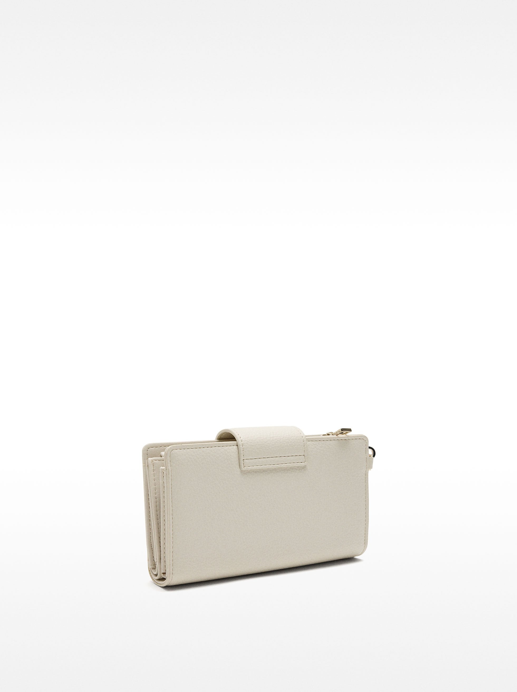 Cartera Con Bolso Para Móvil