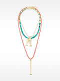 Set De Collares Con Piedras Y Peces