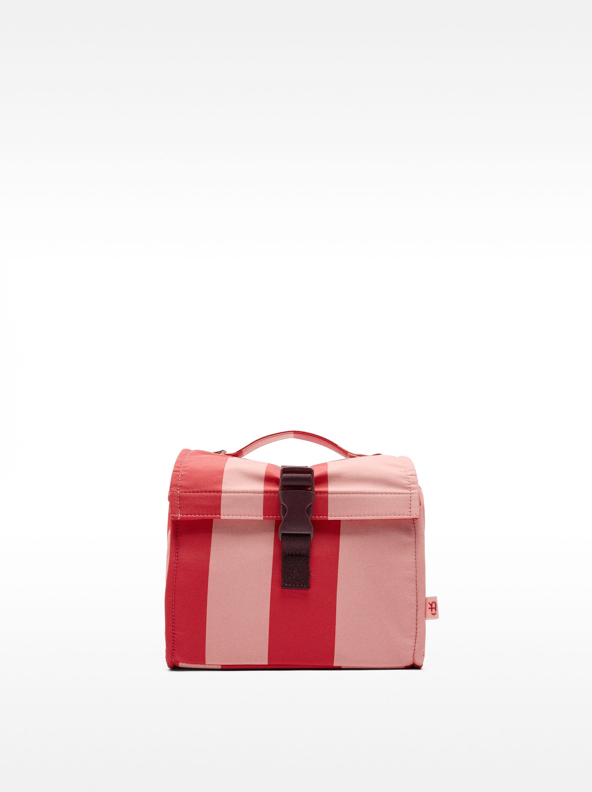 Bolsa Porta-Alimentos De Nylon A Rayas