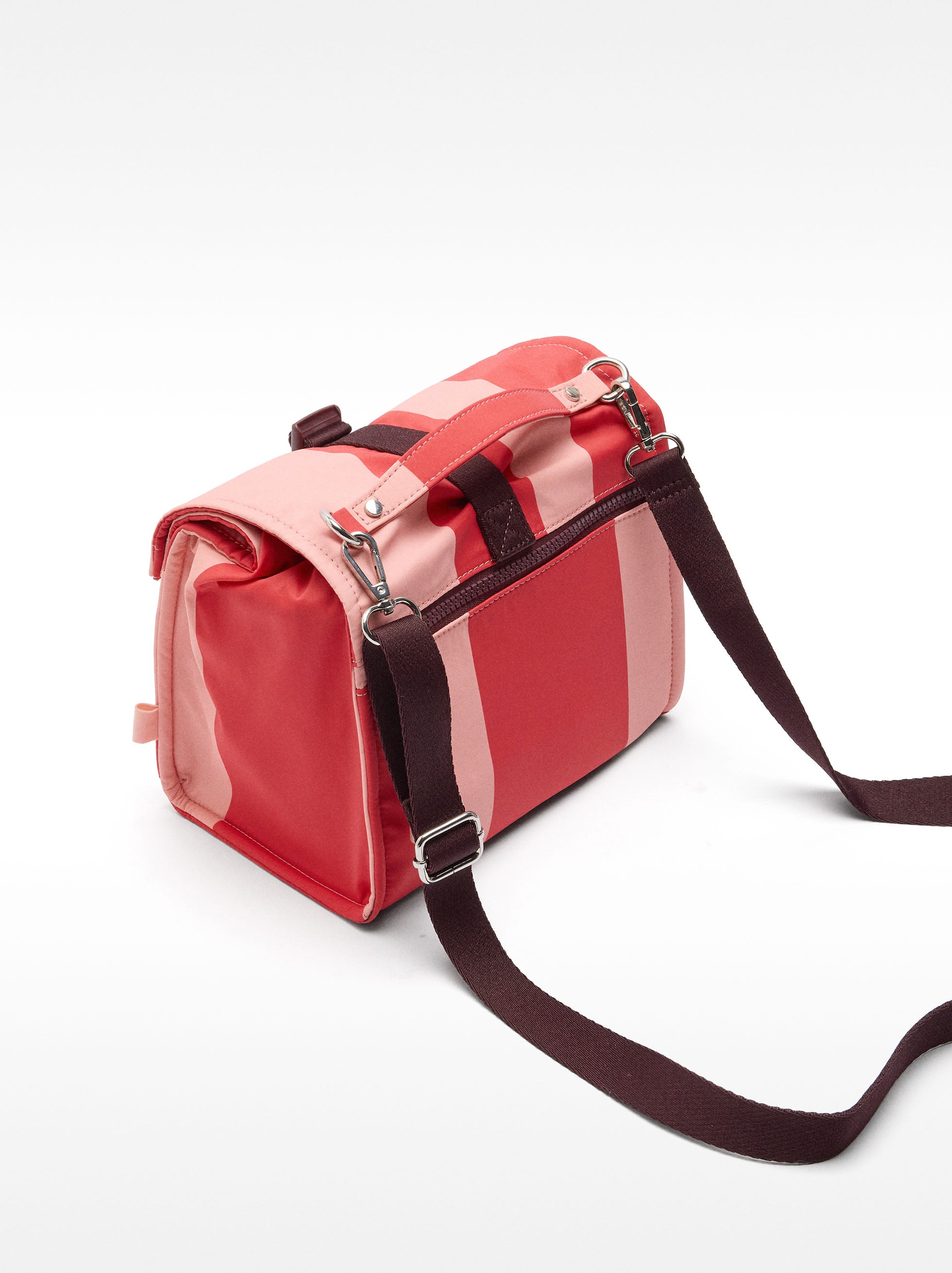 Bolsa Porta-Alimentos De Nylon A Rayas