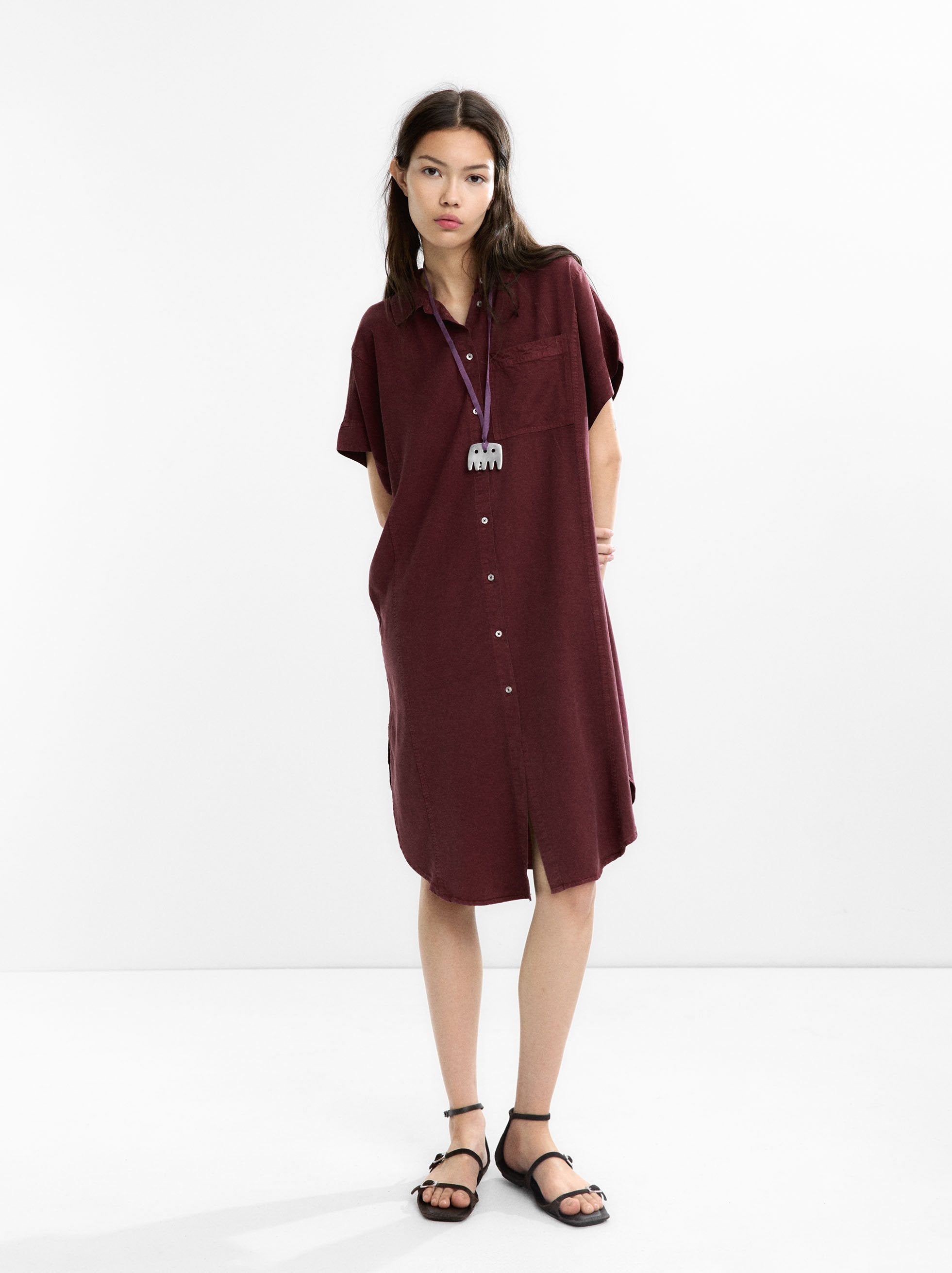 Vestido Camisero 100% Lyocell