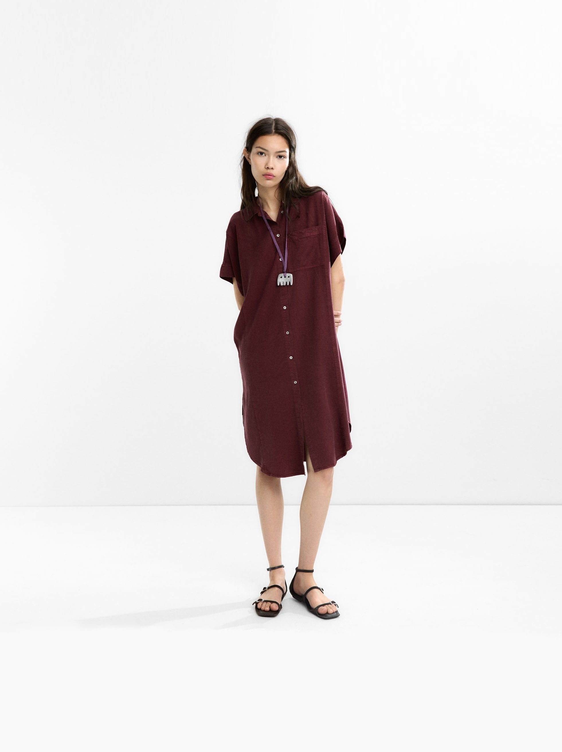 Vestido Camisero 100% Lyocell