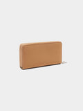 Cartera De Textura Suave Con Cremallera