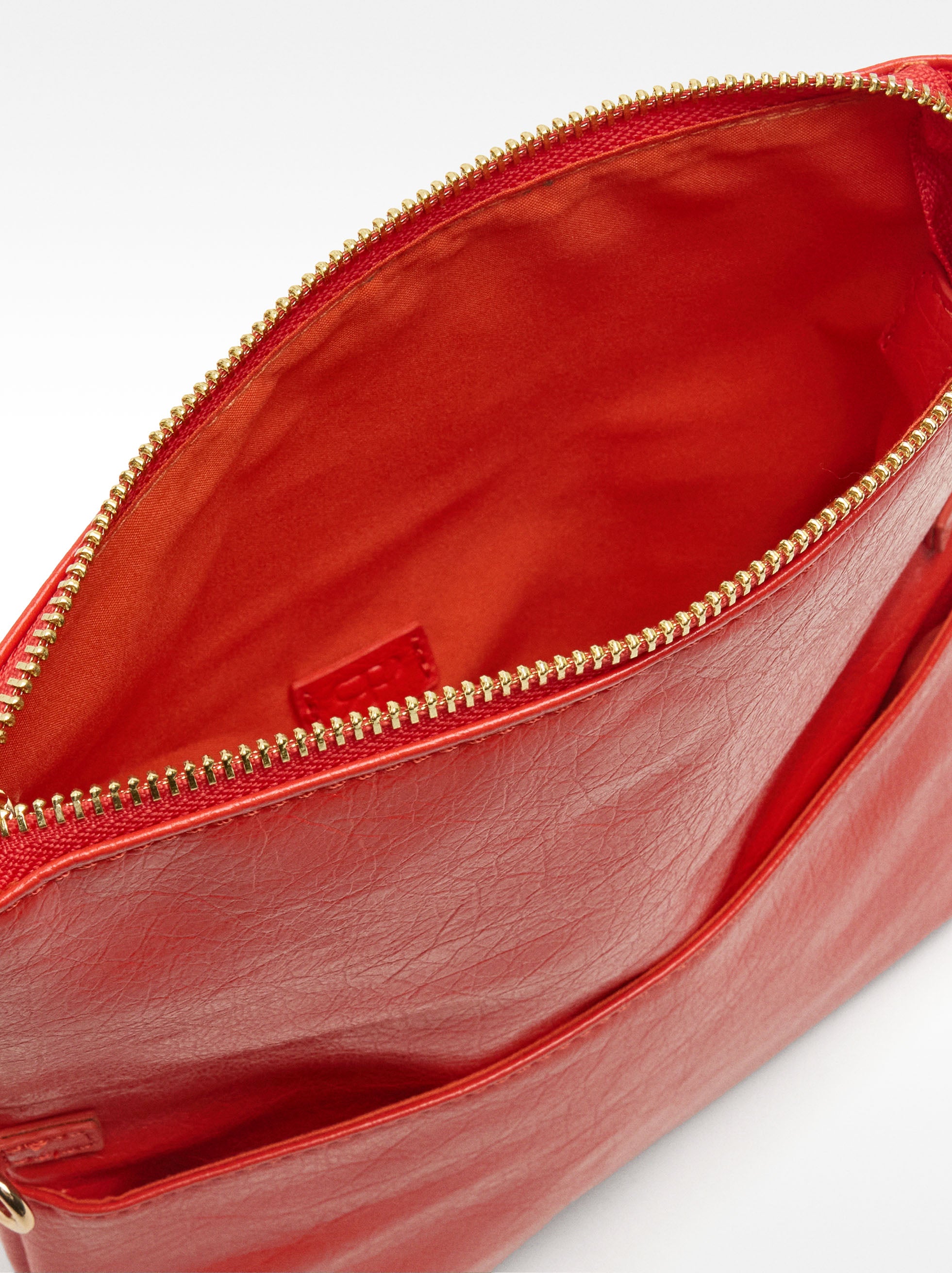 Bolso Bandolera Efecto Craquelado