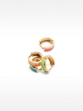 Set De Aros Esmaltados