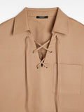 Blusa Con Bolsillo De 100% Algodón