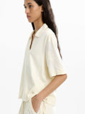 Blusa Con Bordados 100% De Algodón