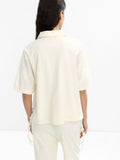 Blusa Con Bordados 100% De Algodón