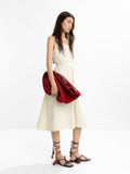 Vestido Midi Con Tirantes