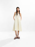 Vestido Midi Con Tirantes
