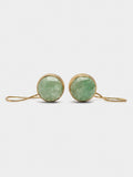 Pendientes Redondos De Piedra