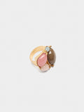 Anillo Con Piedras Multicolor