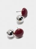 Pendientes Esmaltados Con Esferas