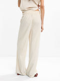 Pantalón Fluido Con Cintura Elástica