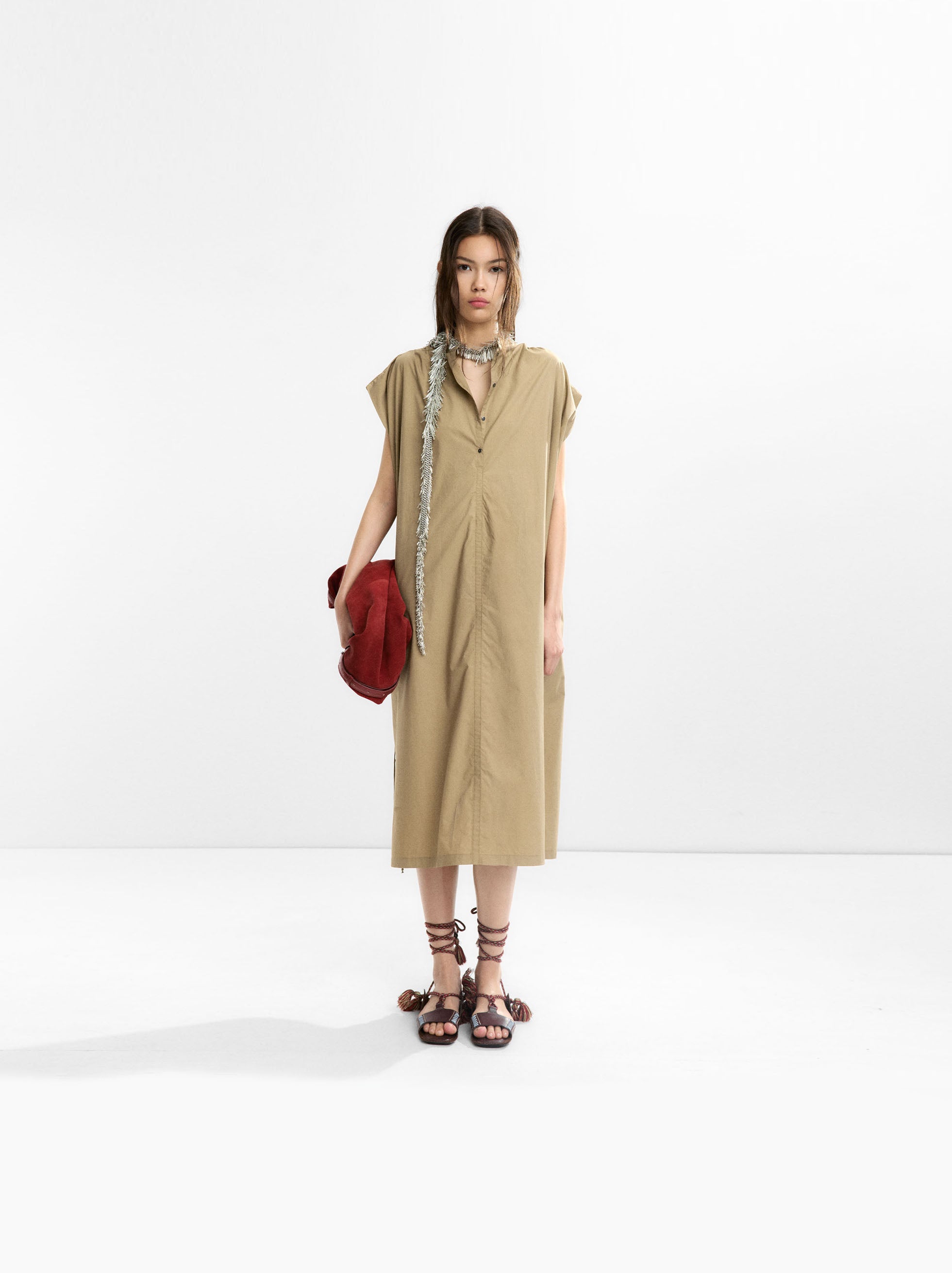 Vestido Midi 100% Algodón