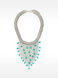 Collar Entrecruzado Con Piedras