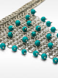 Collar Entrecruzado Con Piedras