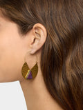 Aros De Piedra Triangular