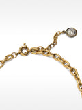 Collar De Cadena Con Medallas Y Efecto Envejecido