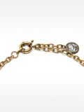 Collar De Cadena Con Medalla Y Efecto Envejecido