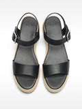 Sandalias De Plataforma Con Hebilla