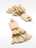 Pendientes Maxi Con Borlas