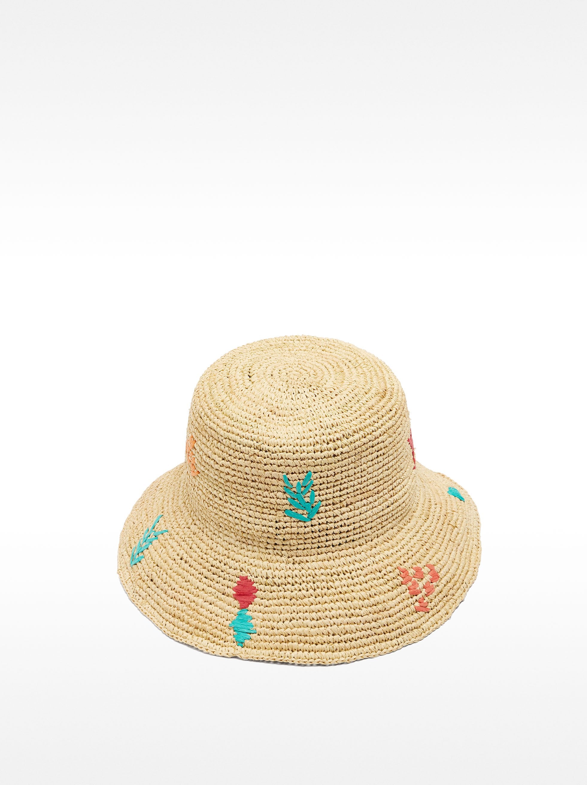 Gorro Bucket Efecto Rafia