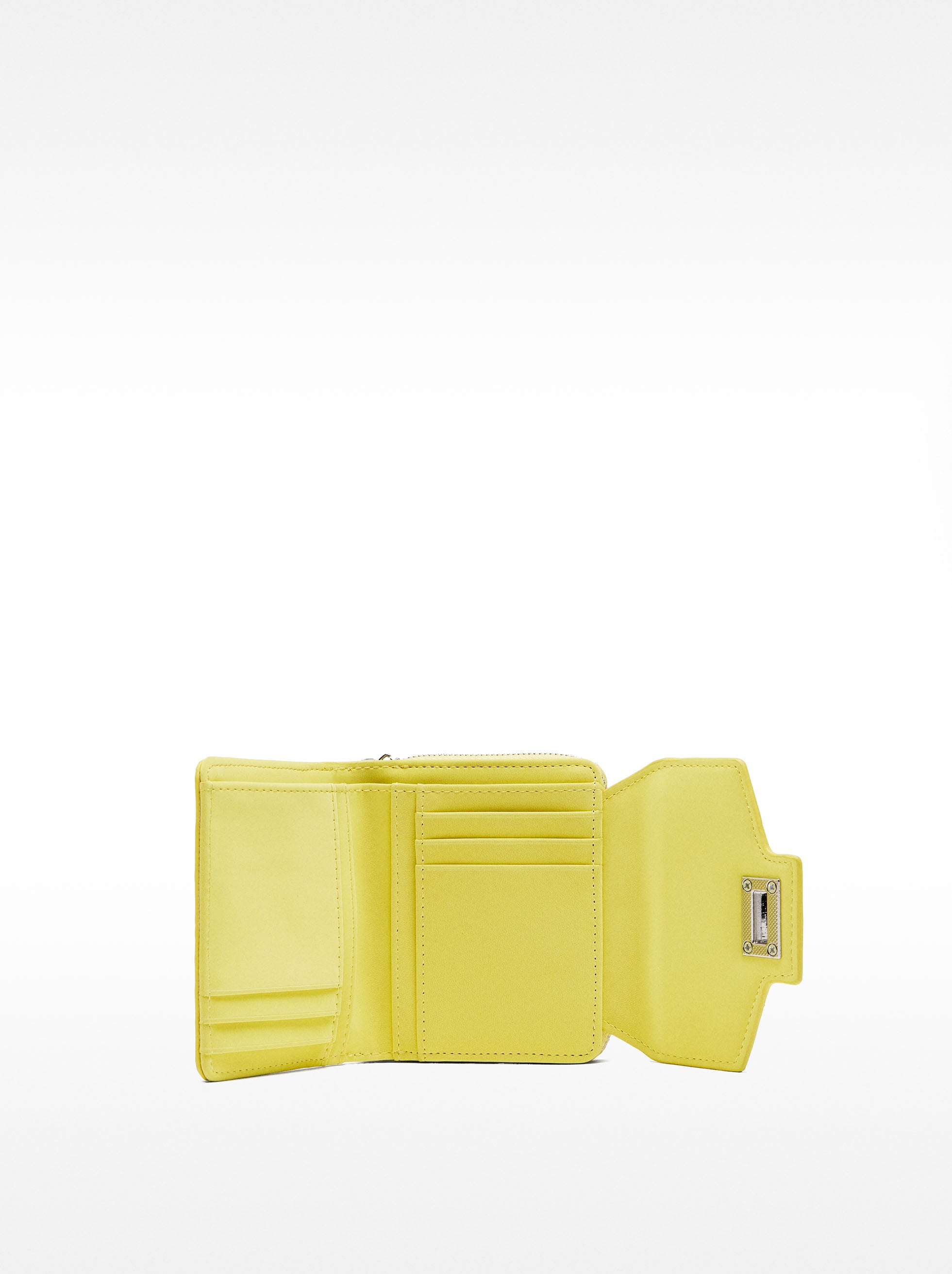 Cartera Acolchoada Con Textura Suave