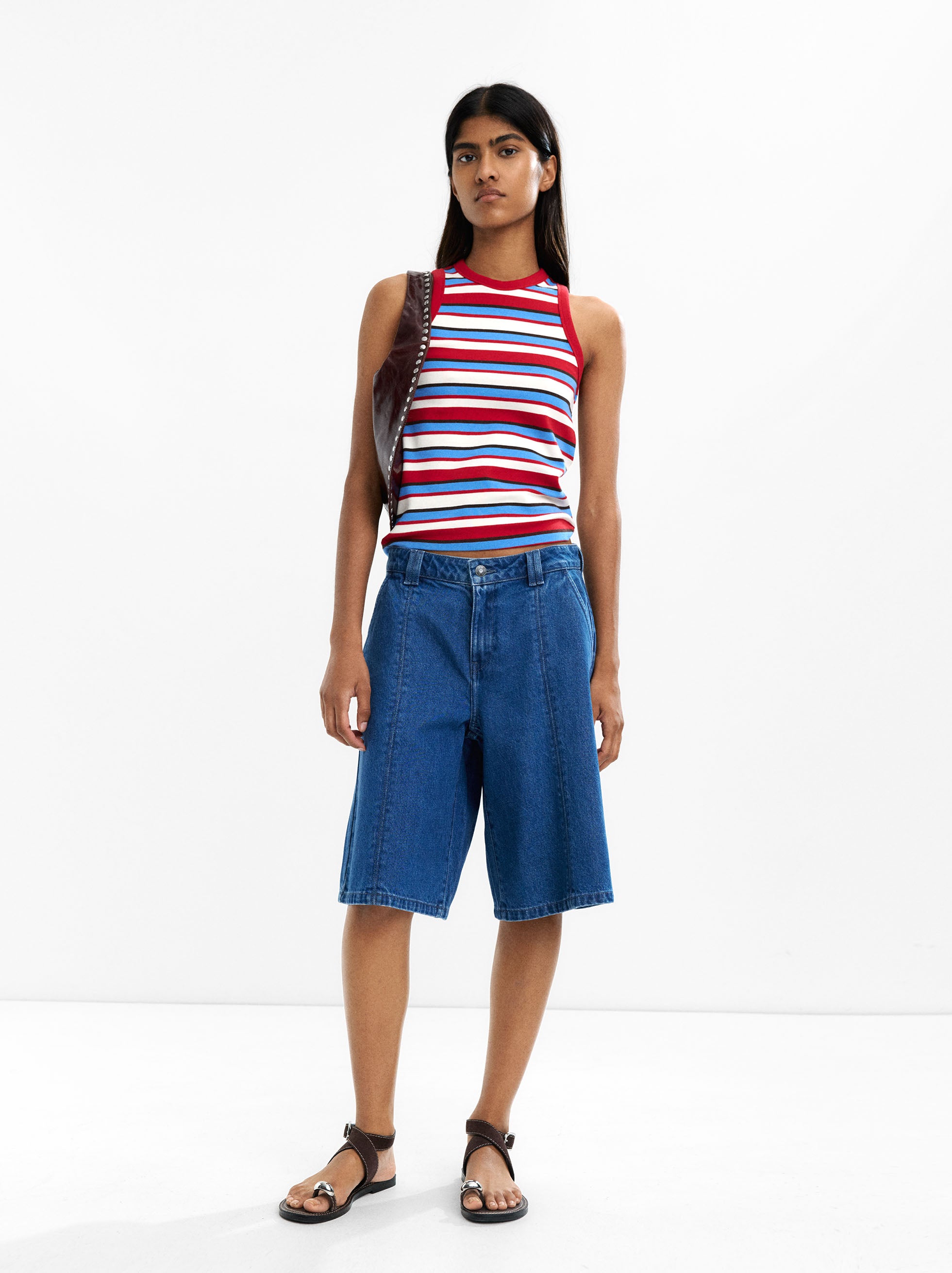 Bermuda Denim 100% Algodón