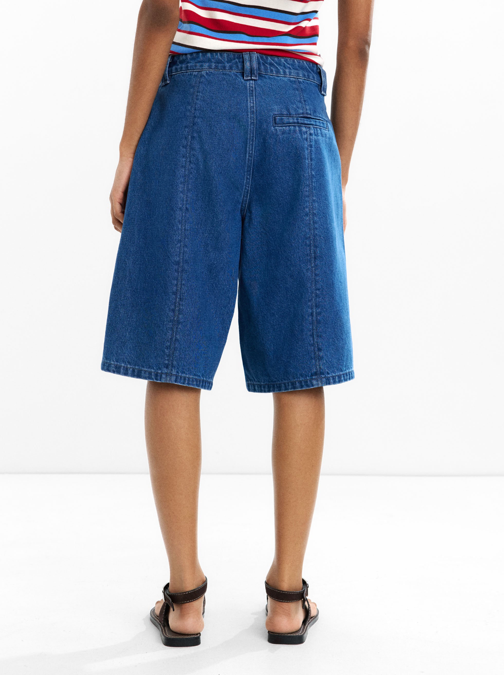 Bermuda Denim 100% Algodón